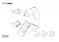 Bosch 3 603 JC7 104 Ixo Vi Cordless Screw Driver 3.6 V / Eu Spare Parts